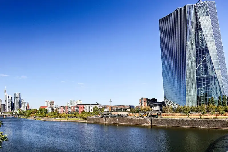 Frankfurt am Main, Seat of the European Central Bank (Skytower (ECB))