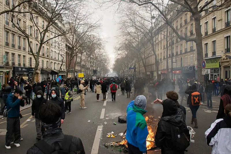 Manifestation contre la réforme des retraites, Paris, le 28 mars 2023 — 03