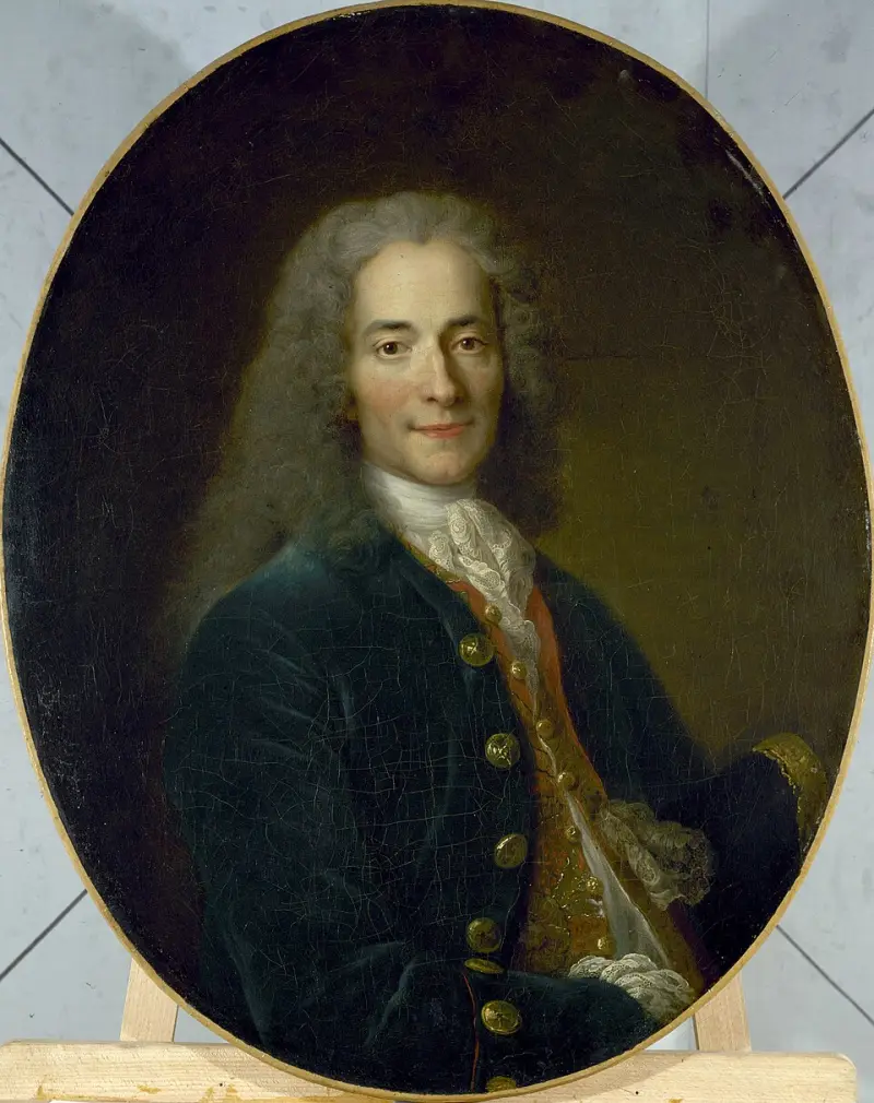 Nicolas de Largillière - Portrait de Voltaire (1694-1778) en 1718 - P208 - musée Carnavalet - 5