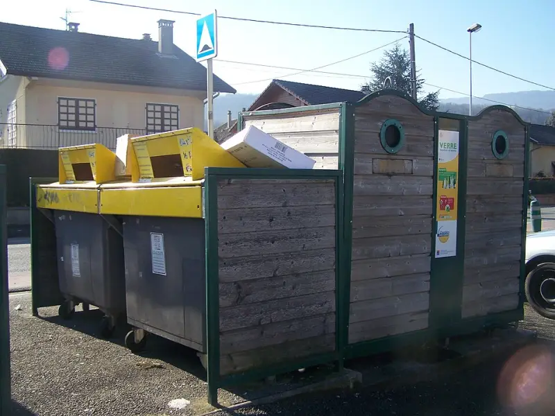 Poubelles jaunes - Chambéry Métropole