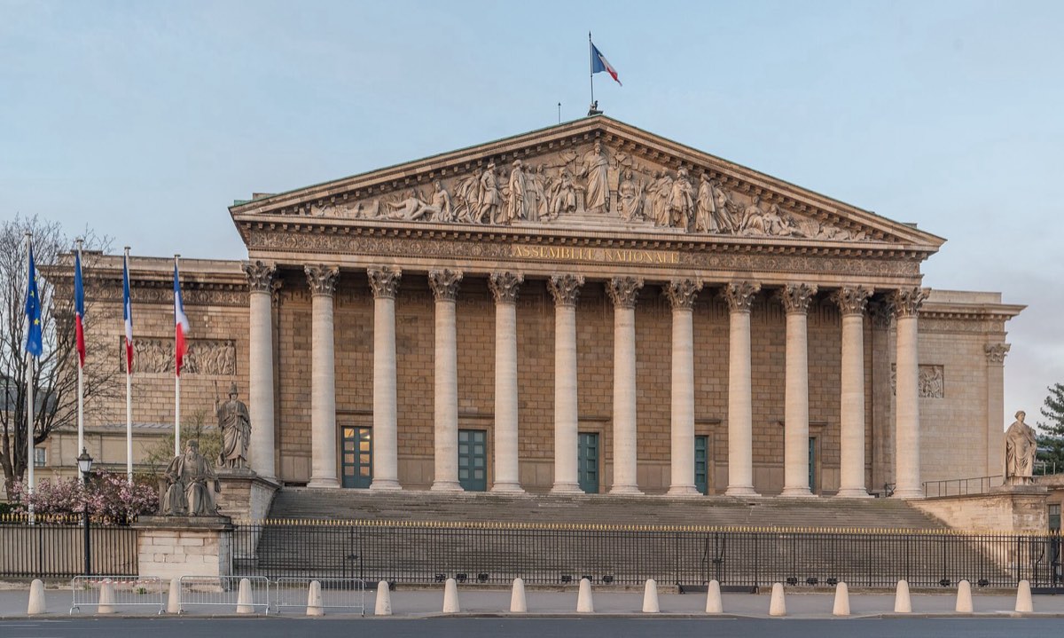 Palais Bourbon, Paris 7e, NW View 140402 1