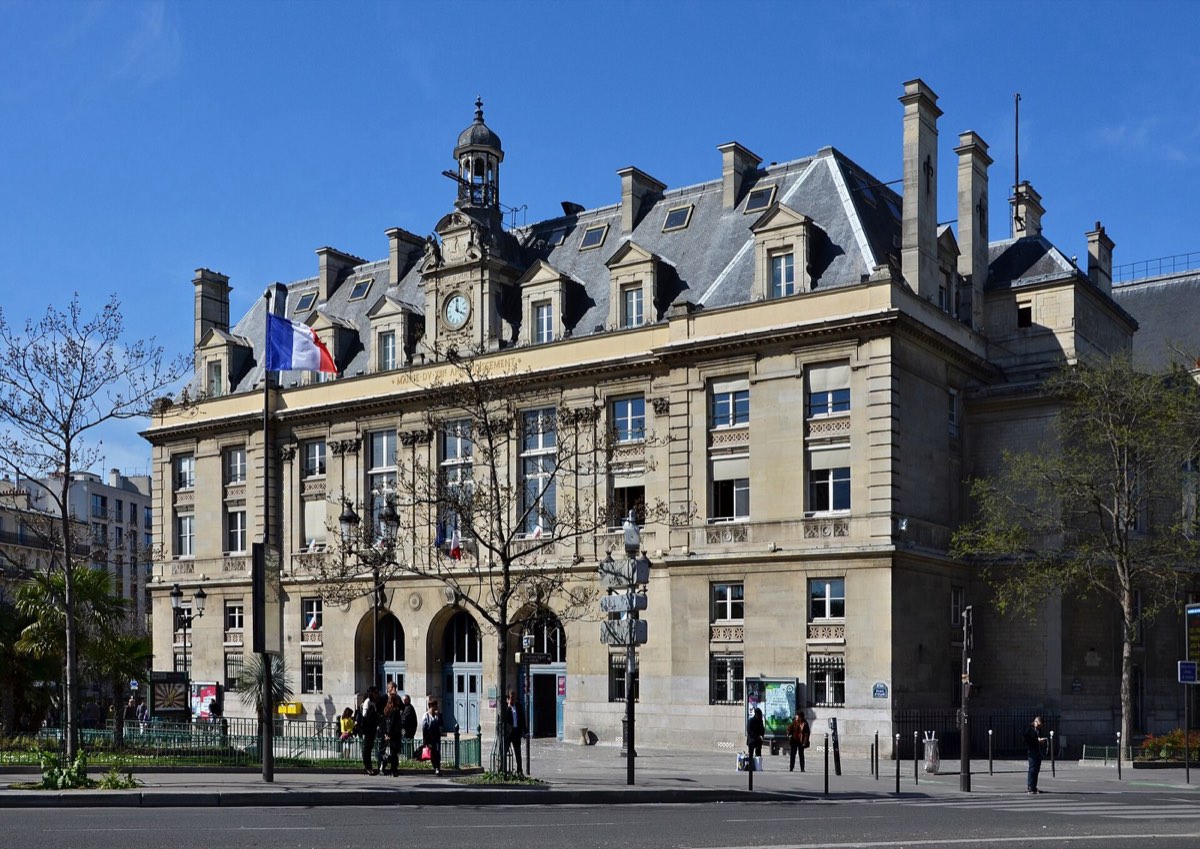 Paris Mairie XIIIe façade 2014